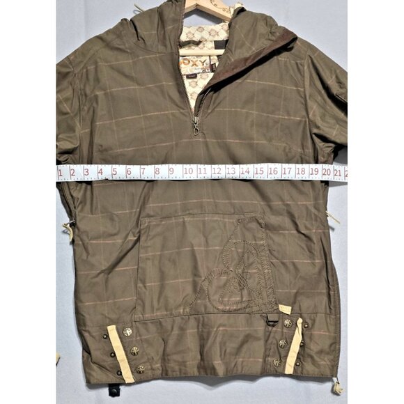 Roxy Snow Hooded 1/4 Zip Ski Jacket Small | Unisex Winter Snowboarding Coat - Picture 12 of 14